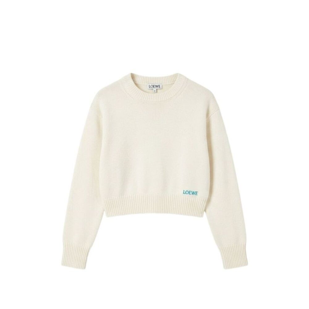 Loewe Women Logo Wool Sweater